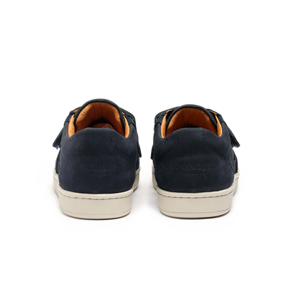 Meyo Sneakers | Navy Betting Leather