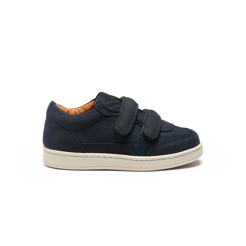 Meyo Sneakers | Navy Betting Leather