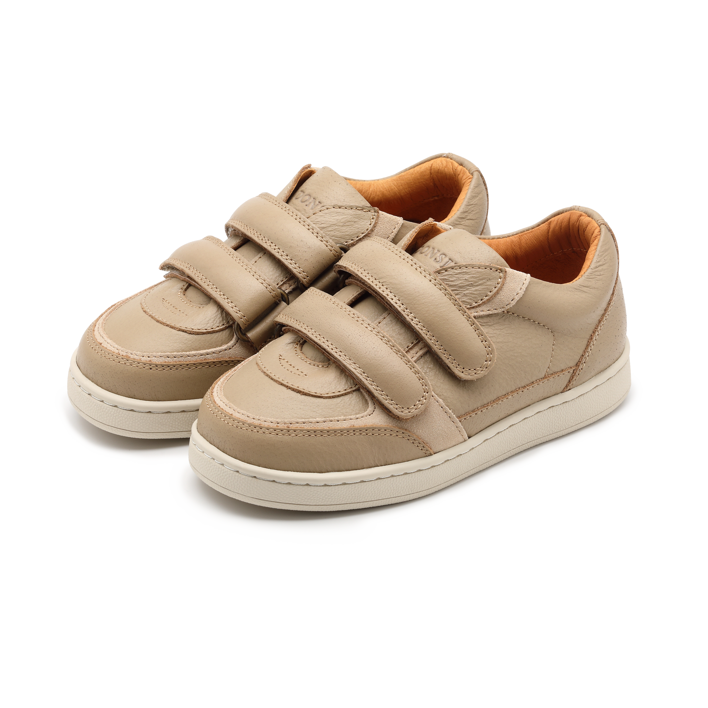 Meyo Sneakers | Taupe Leather