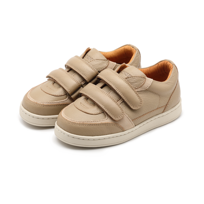 Meyo Sneakers | Taupe Leather