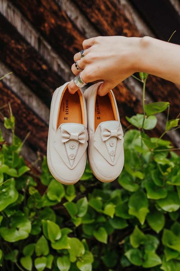 Cillian Loafers | Ivory Leather