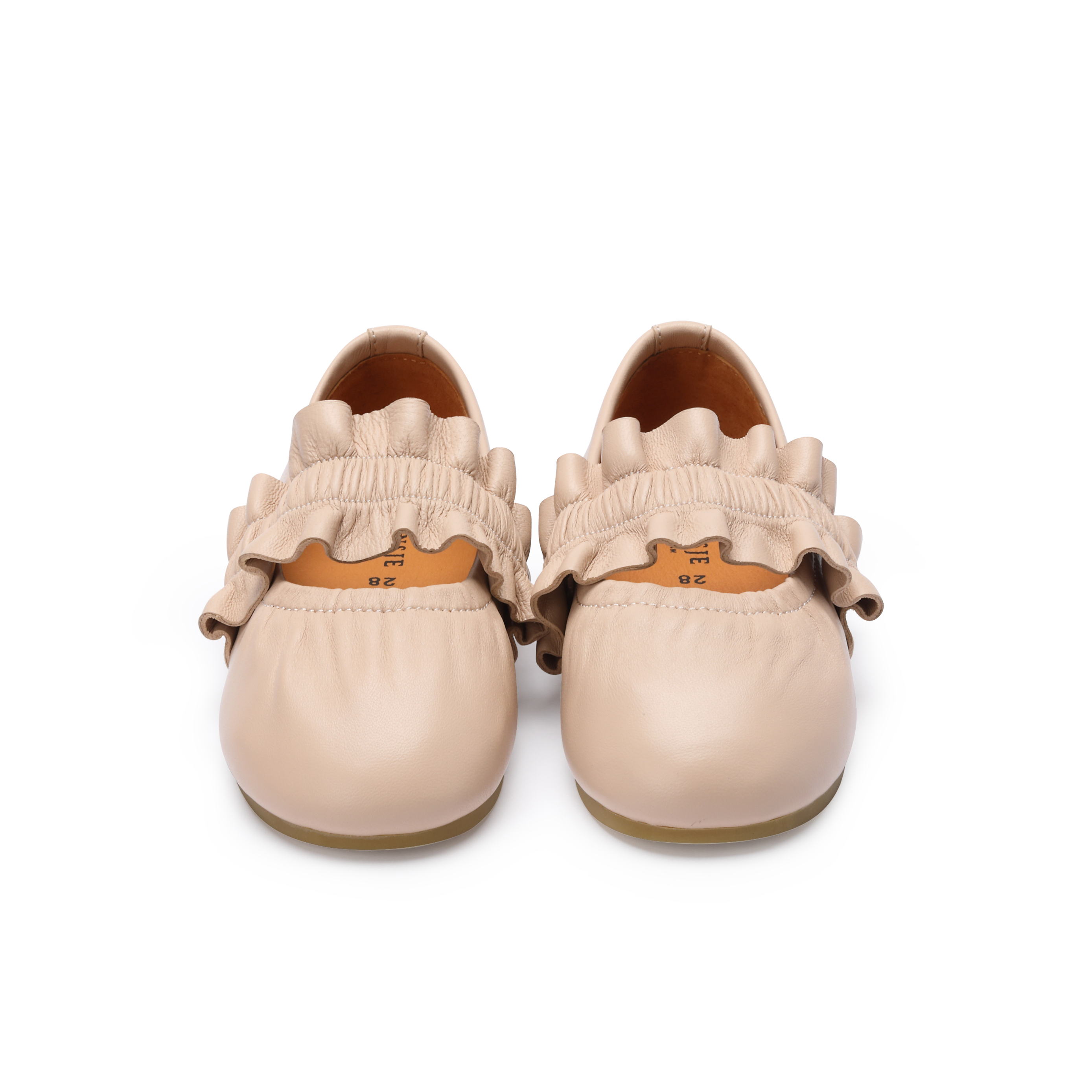 Iffie Ballerinas | Light Rose Sheep Leather