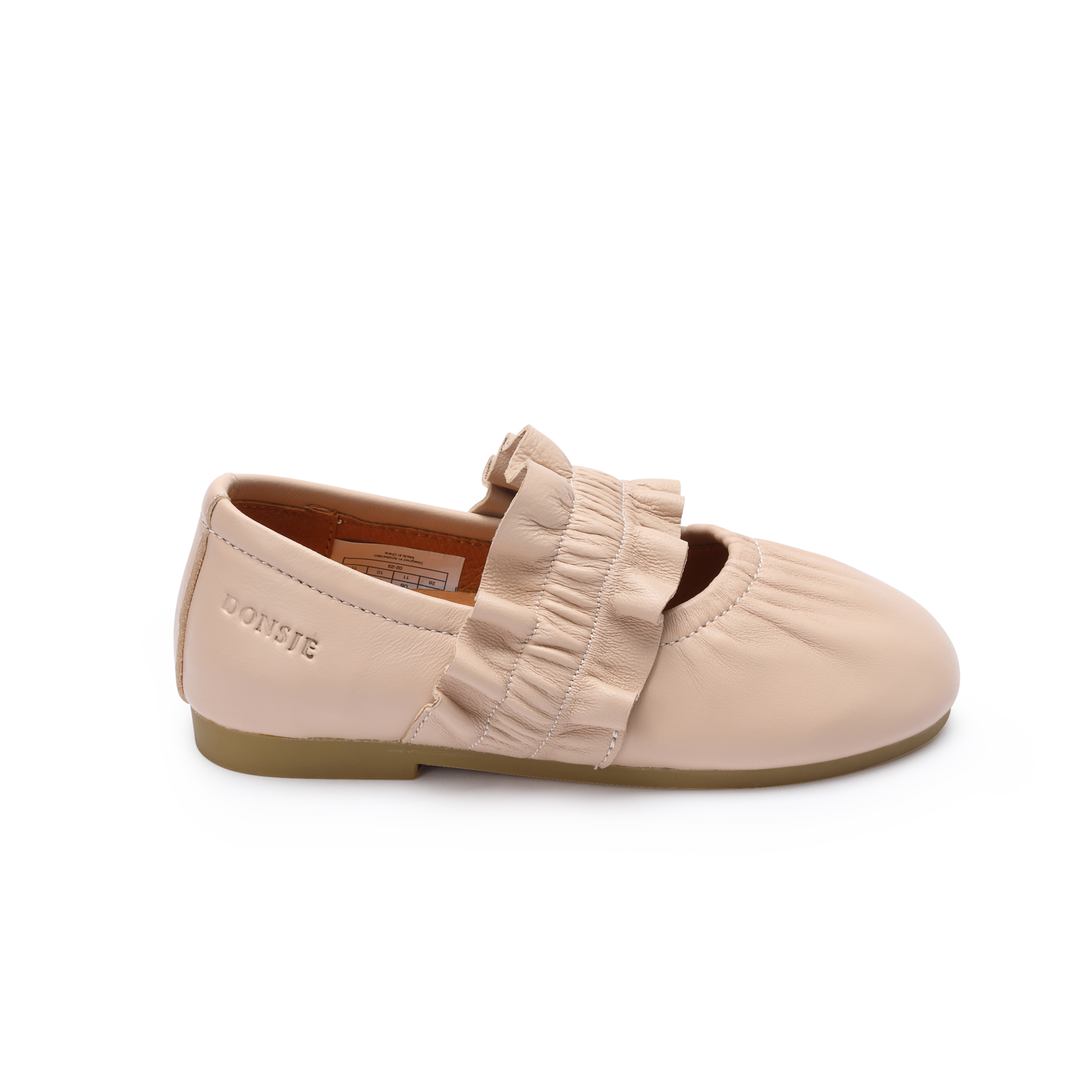 Iffie Ballerinas | Light Rose Sheep Leather