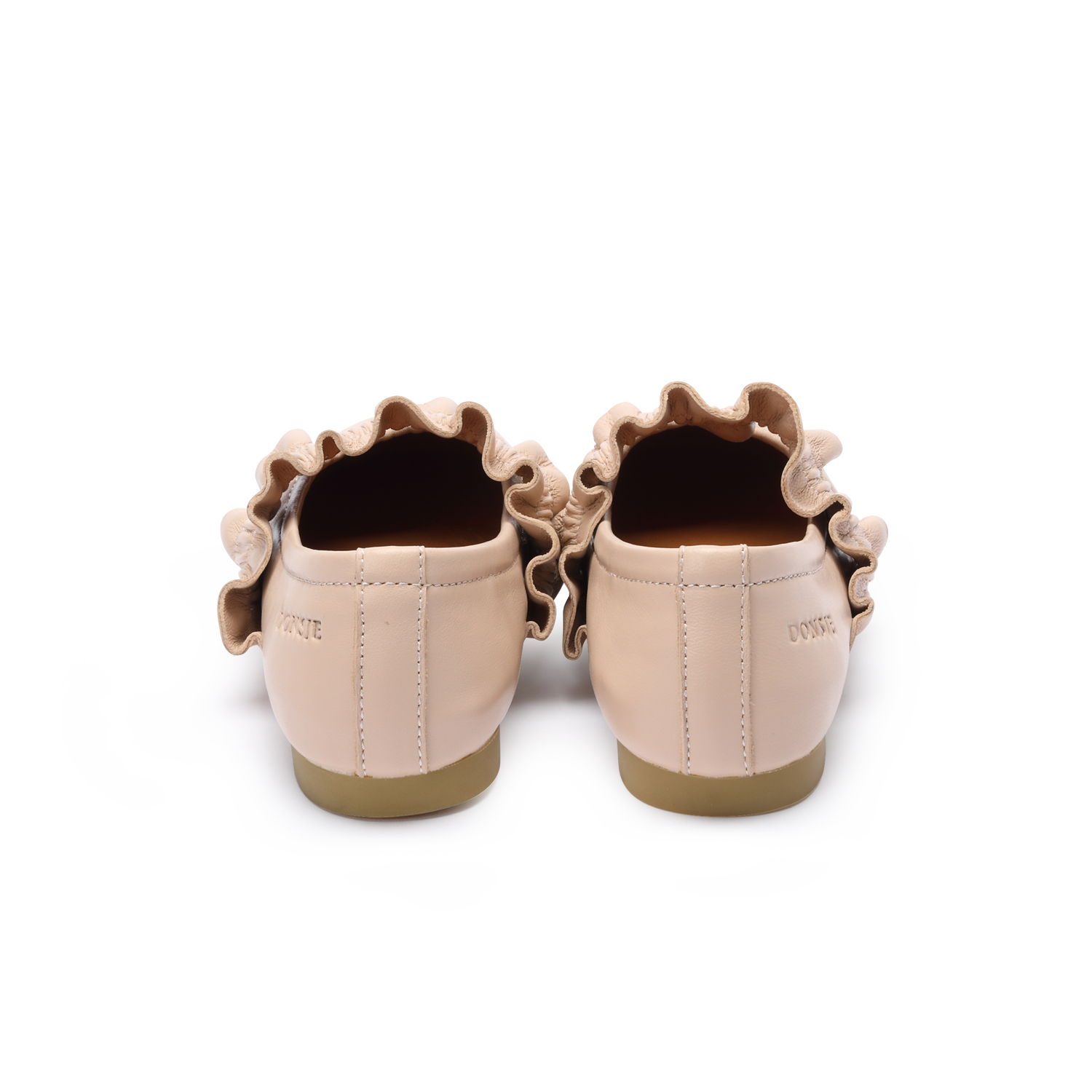 Iffie Ballerinas | Light Rose Sheep Leather