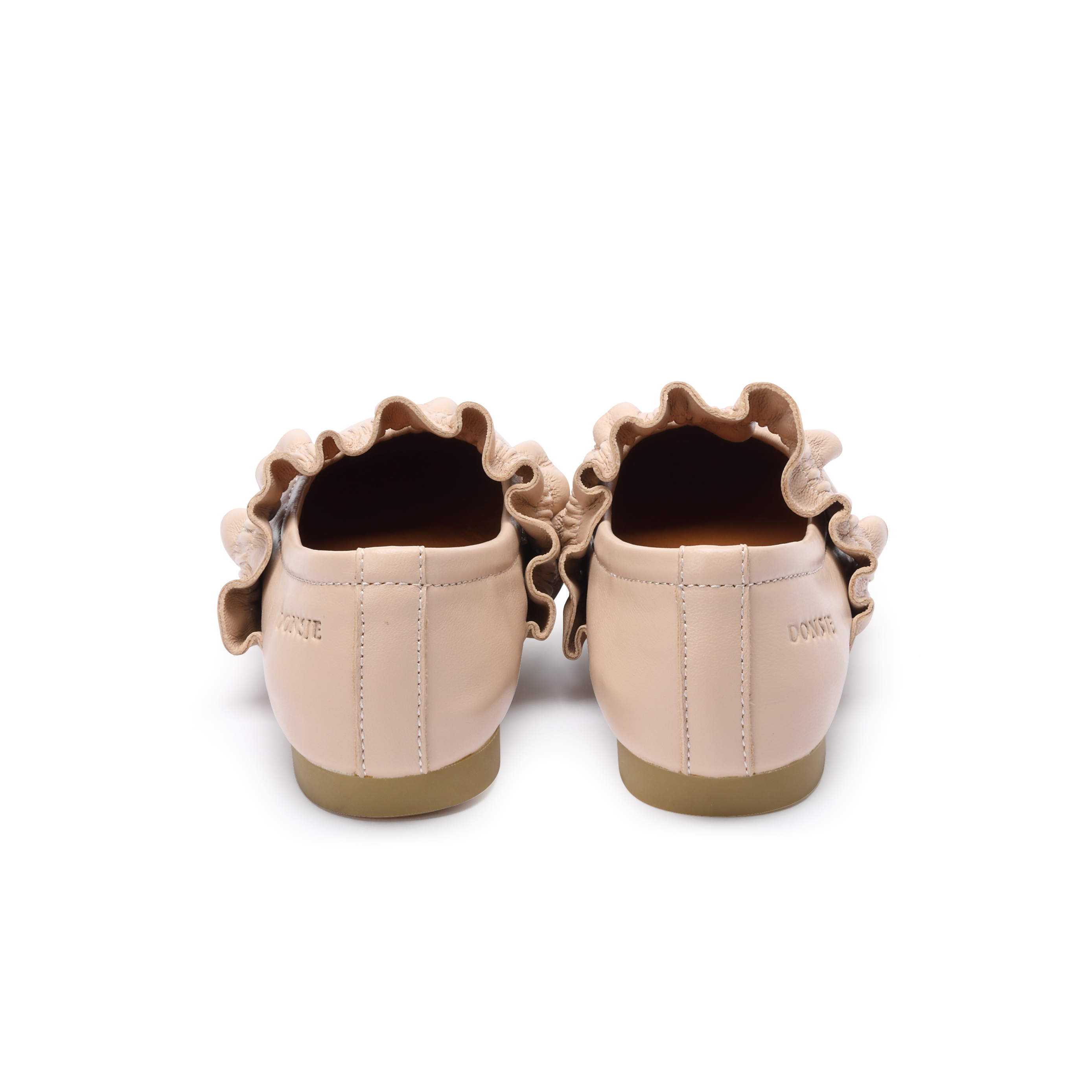 Iffie Ballerinas | Light Rose Sheep Leather