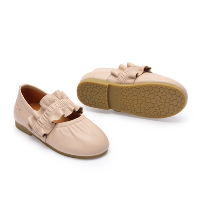 Iffie Ballerinas | Light Rose Sheep Leather