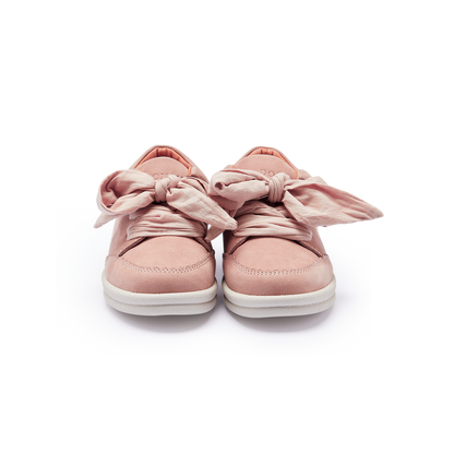 Lexley Sneakers | Coral Betting Leather