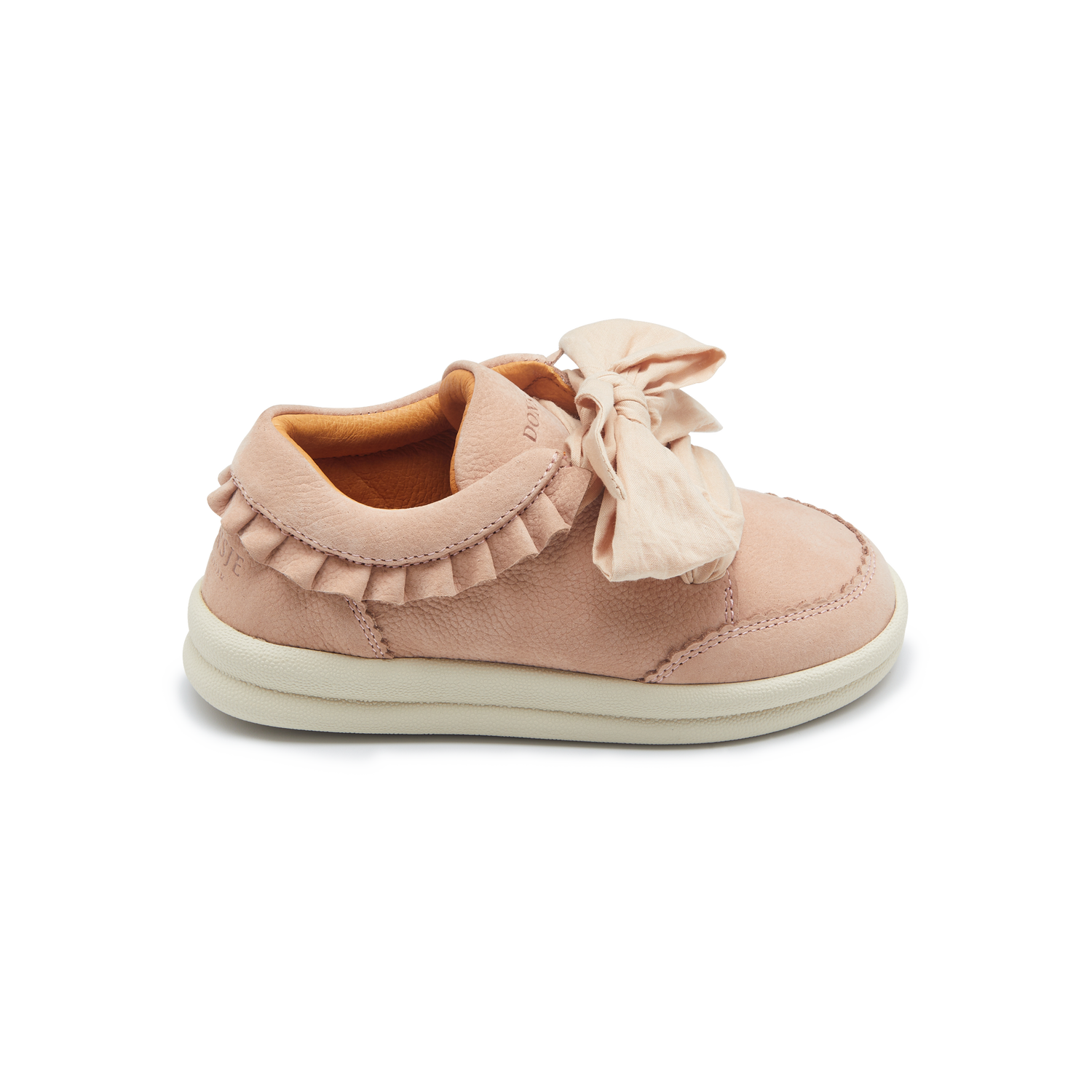 Lexley Sneakers | Coral Betting Leather