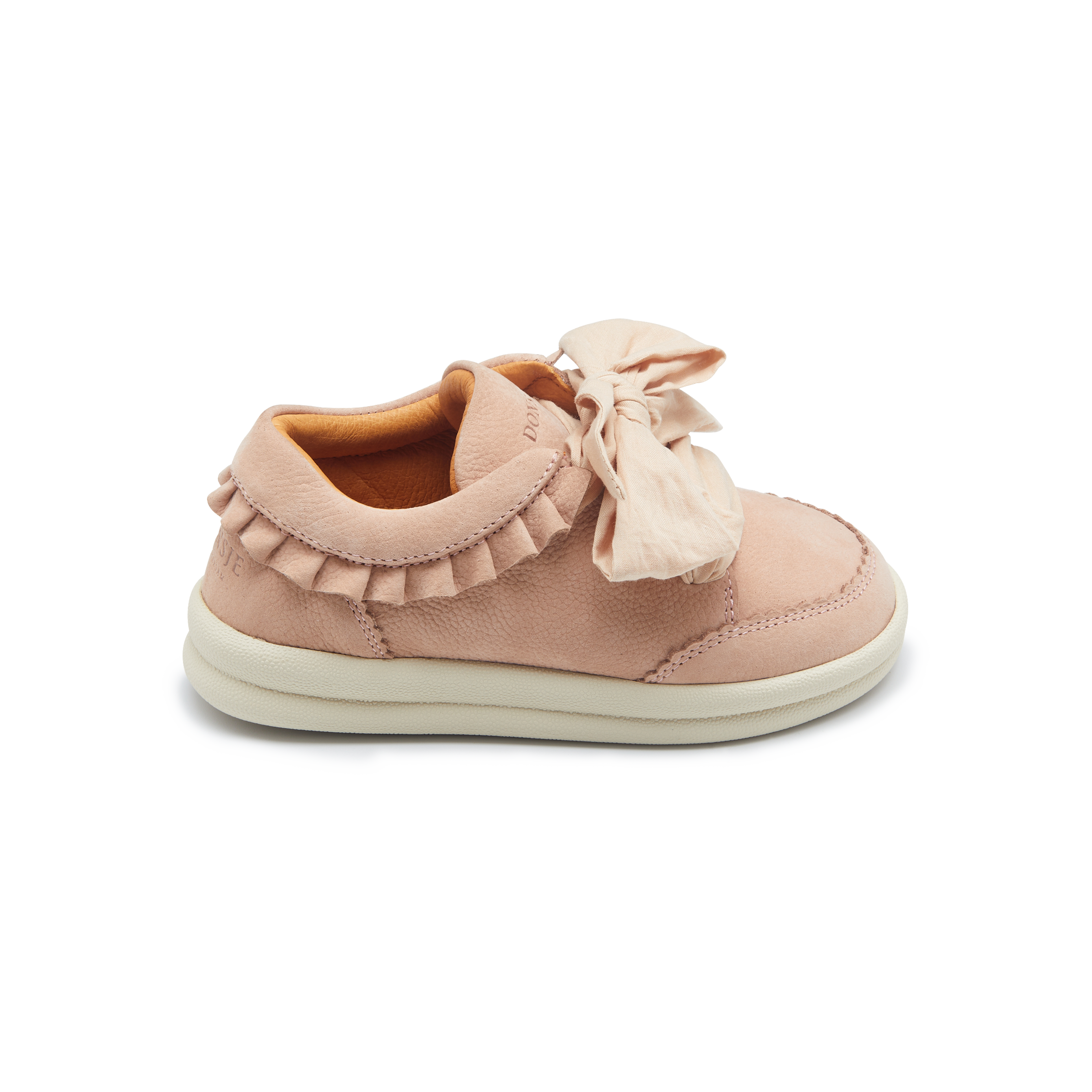 Lexley Sneakers | Coral Betting Leather