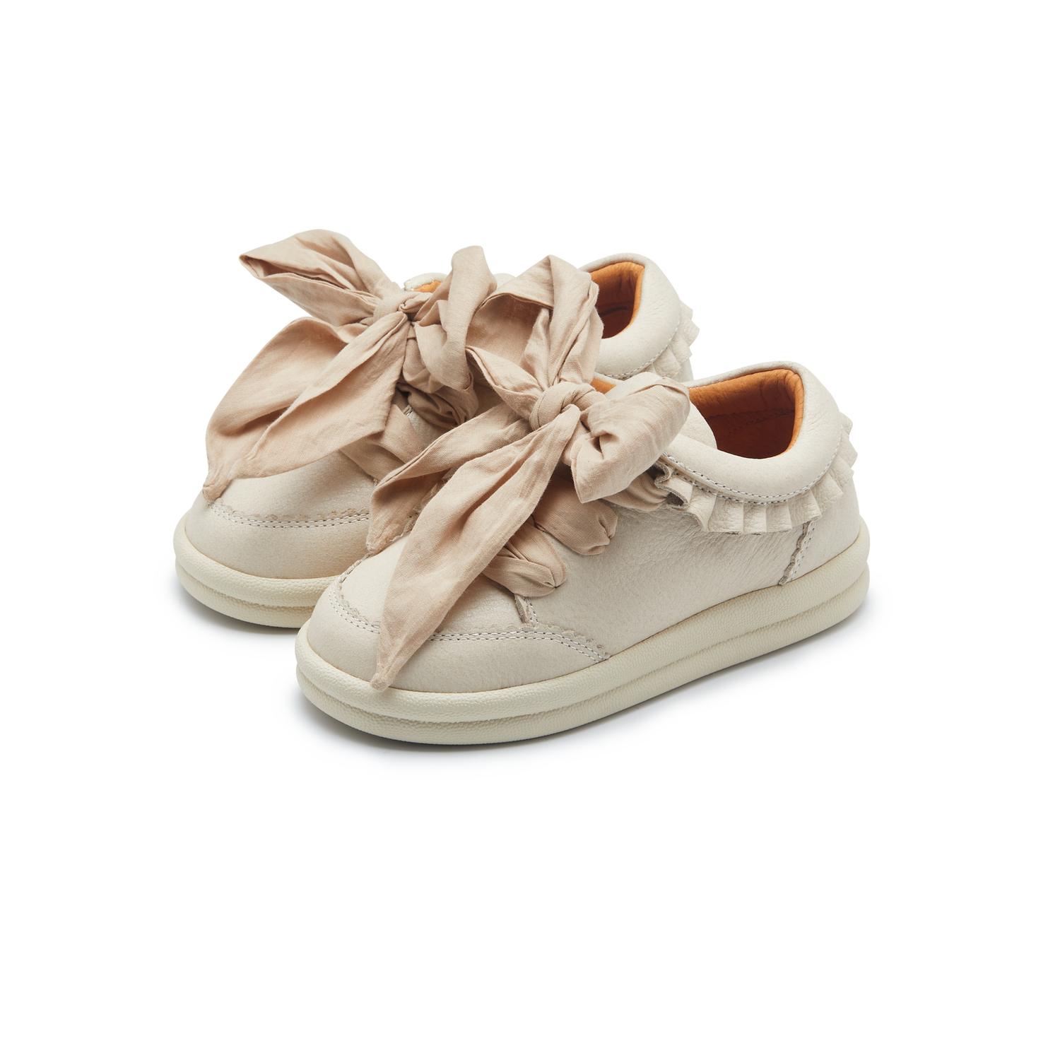 Lexley Sneakers | Cream Leather