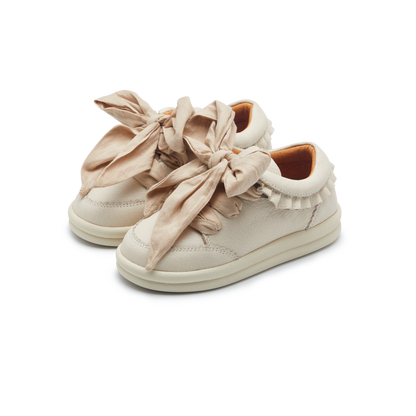 Lexley Sneakers | Cream Leather