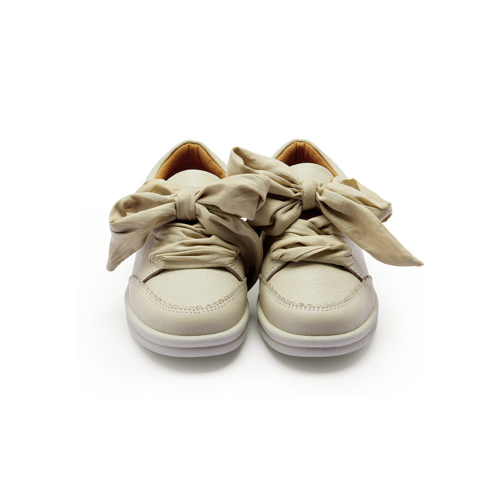 Lexley Sneakers | Cream Leather