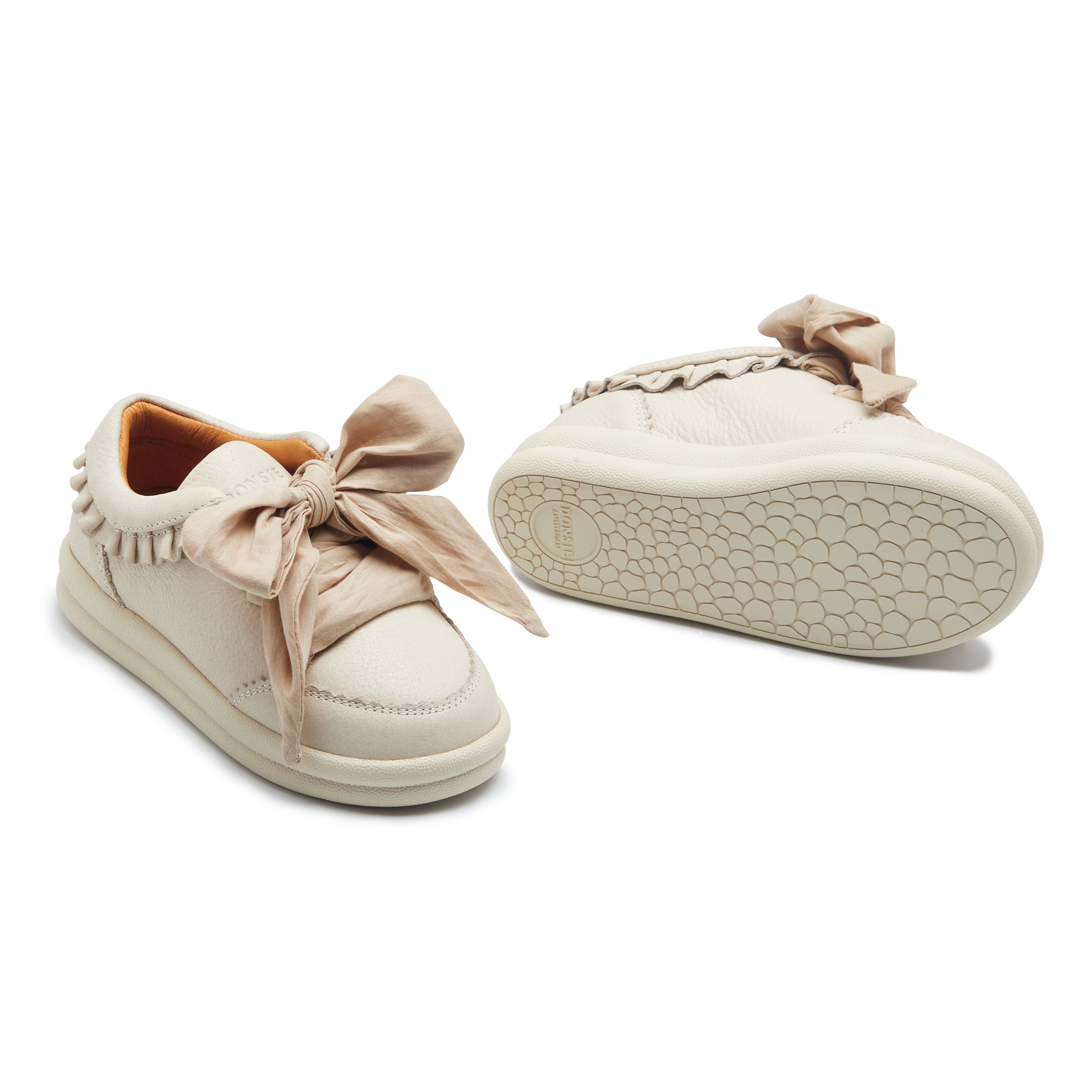 Lexley Sneakers | Cream Leather