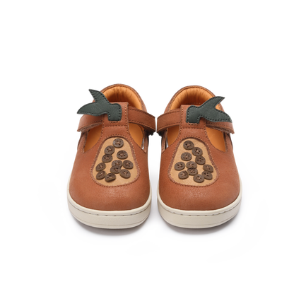 Lowy Shoes | Papaya | Walnut Leather