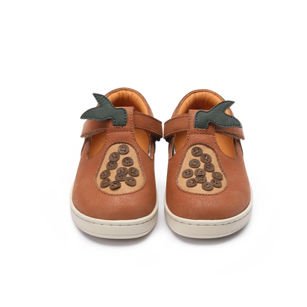 Lowy Shoes | Papaya | Walnut Leather