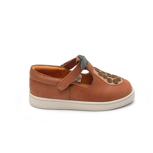 Lowy Shoes | Papaya | Walnut Leather