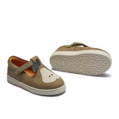 Lowy Shoes | Pear | Sage Betting Leather