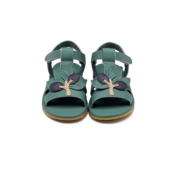 Reemy Sandals | Olives | Jade Leather