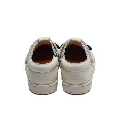 Sunni Classic Shoes | Panda | Off White Leather