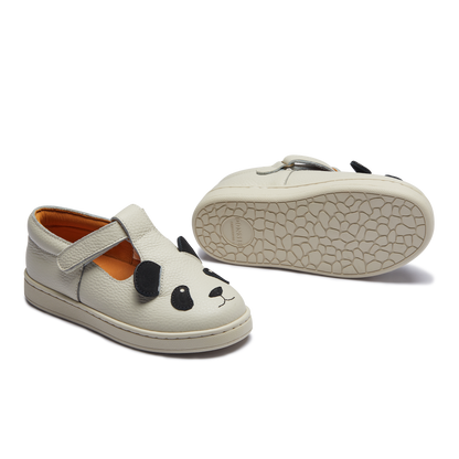 Sunni Classic Shoes | Panda | Off White Leather