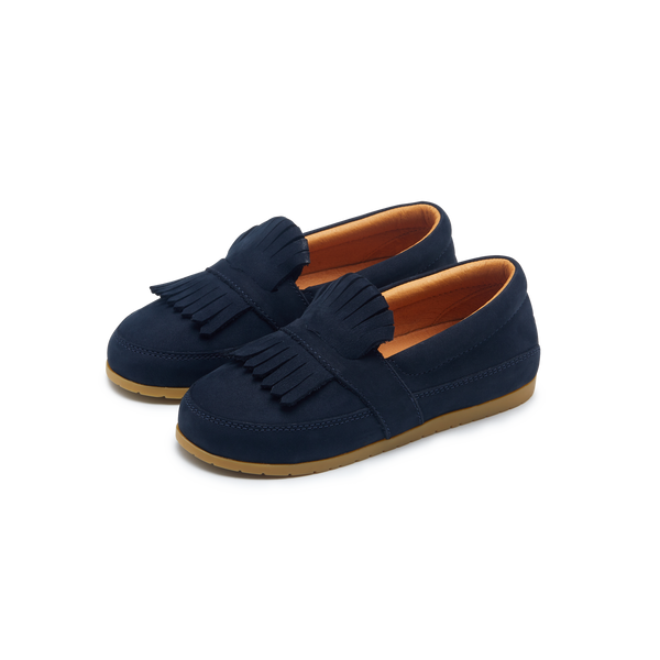 Yaell Loafers | Navy Nubuck