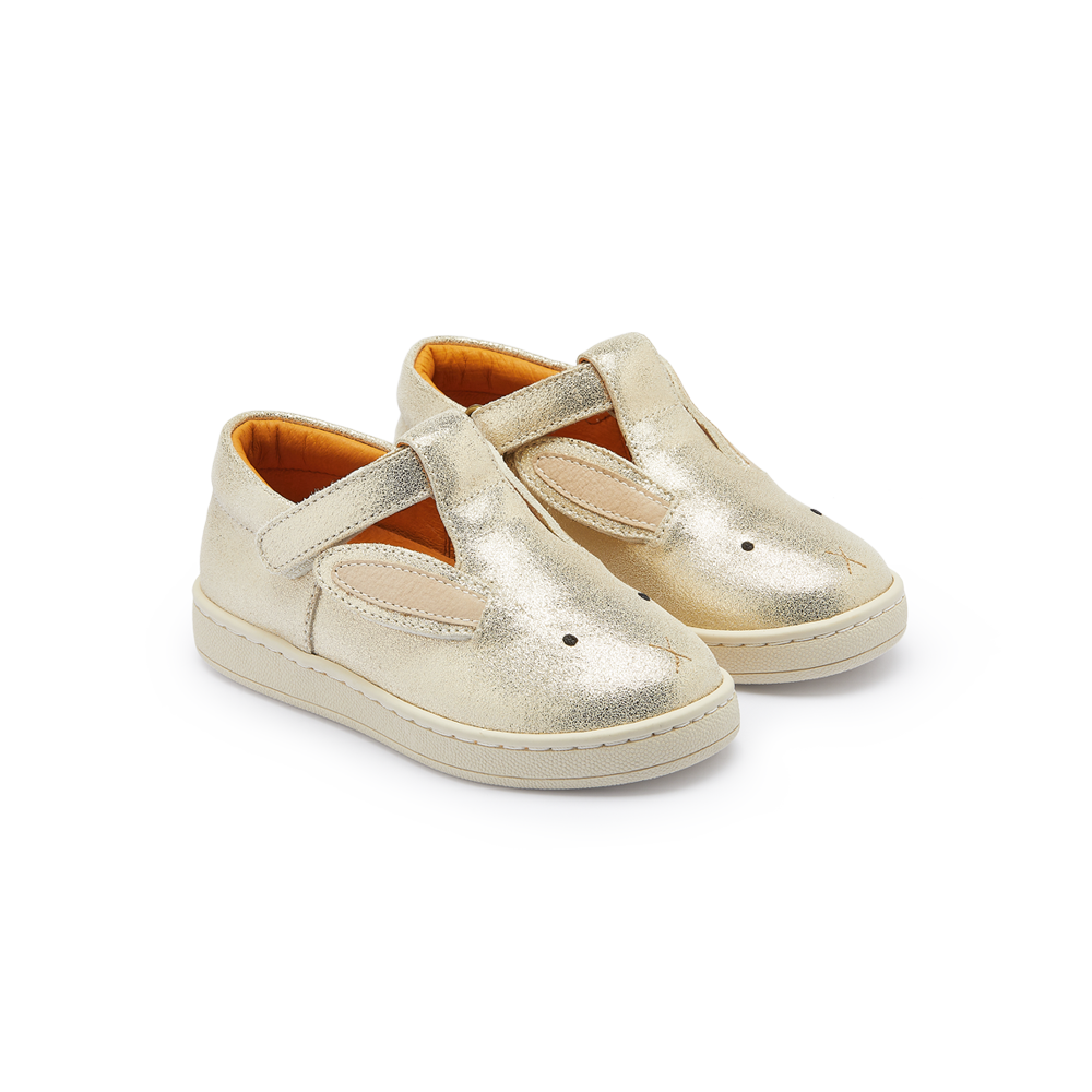 Esterre Shoes | Bunny | Silver Metallic Leather