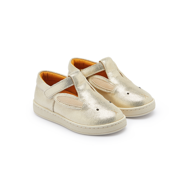 Esterre Shoes | Bunny | Silver Metallic Leather