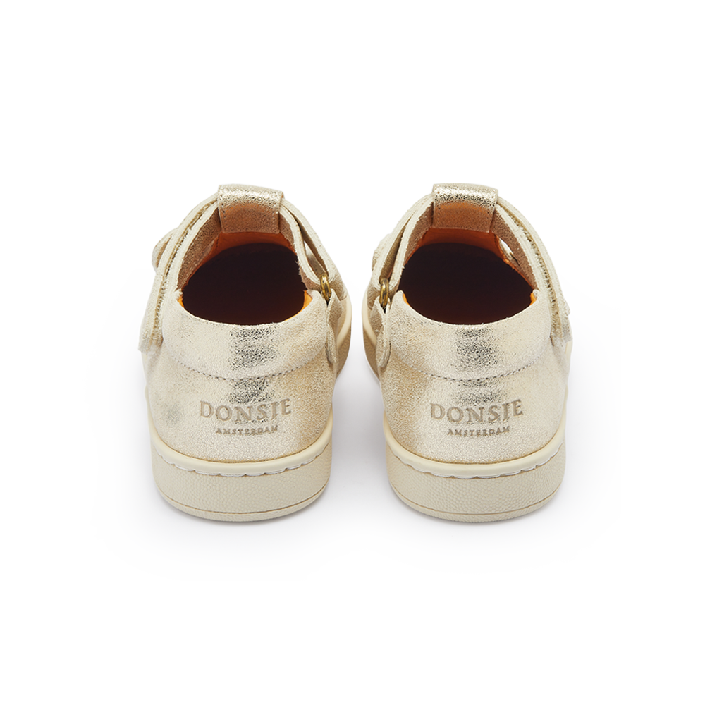 Esterre Shoes | Bunny | Silver Metallic Leather