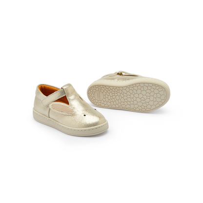Esterre Shoes | Bunny | Silver Metallic Leather