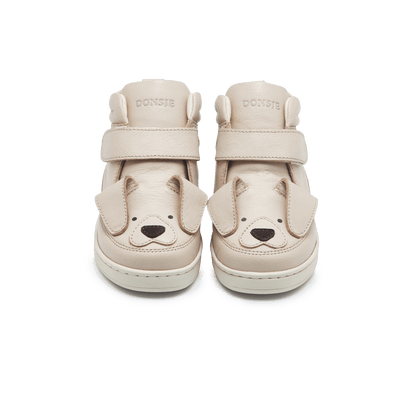 Mika Sneakers | Golden Retriever | Ivory Leather
