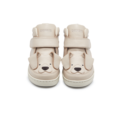 Mika Sneakers | Golden Retriever | Ivory Leather