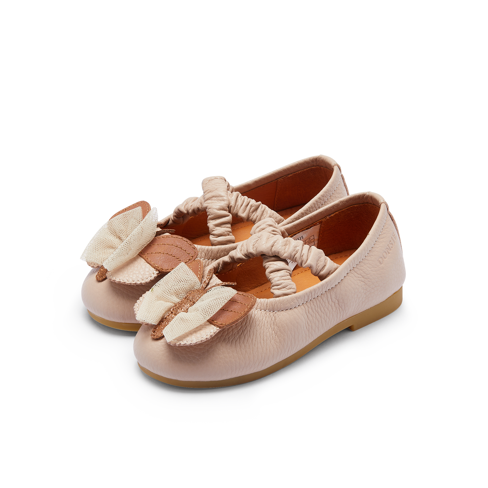 Mileni Ballerinas | Light Rose Sheep Leather