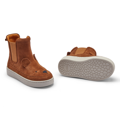 Thato Boots | Bear | Cognac Suede