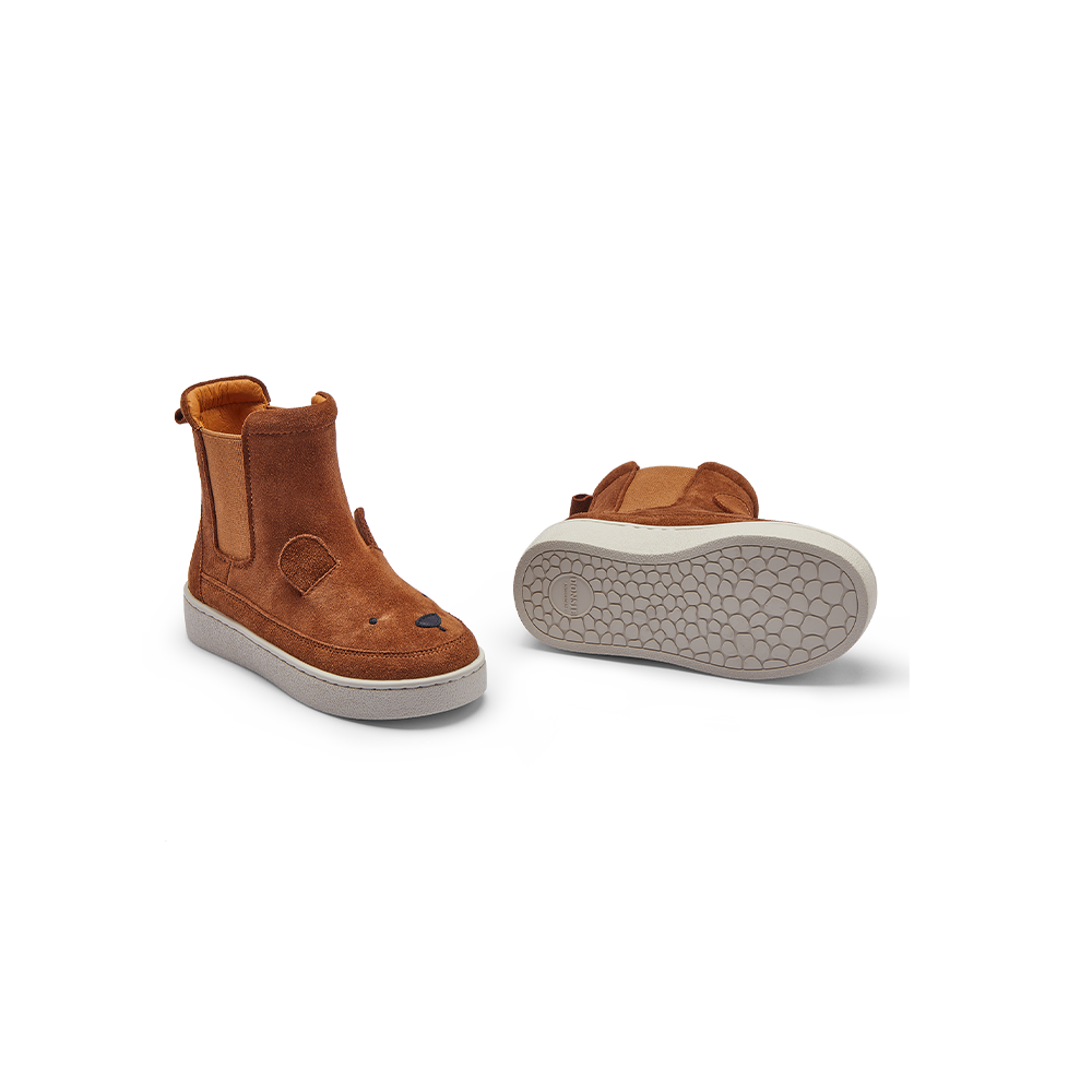 Thato Boots | Bear | Cognac Suede
