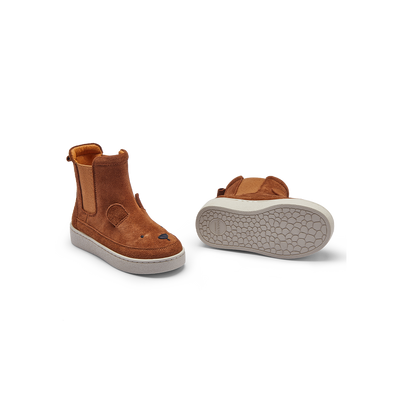 Thato Boots | Bear | Cognac Suede