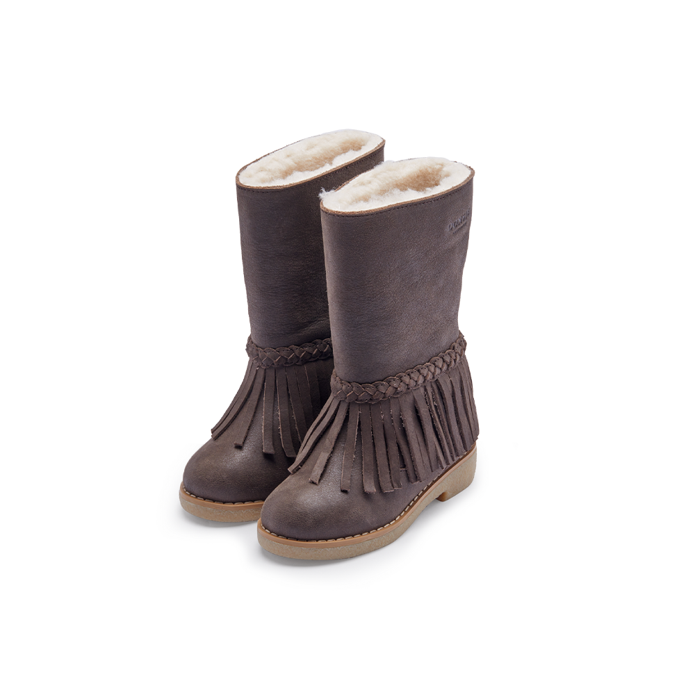 Daffy Boots | Dark Brown Leather