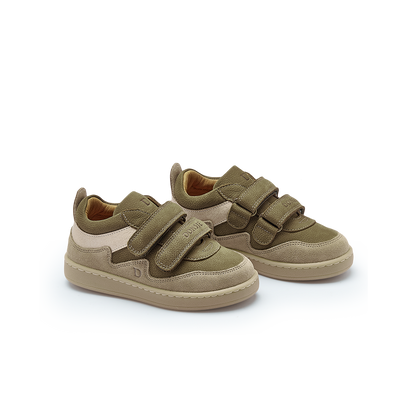 Kesio Sneakers | Army Betting Leather