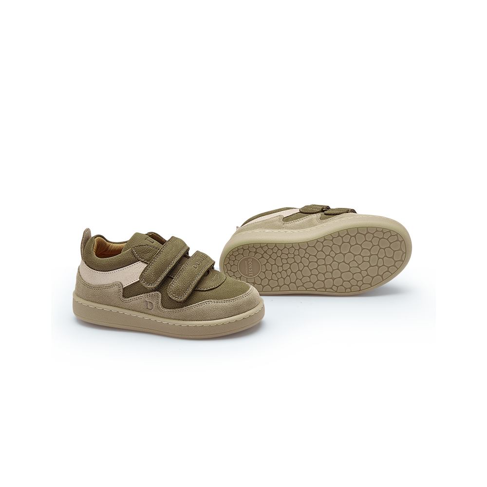 Kesio Sneakers | Army Betting Leather