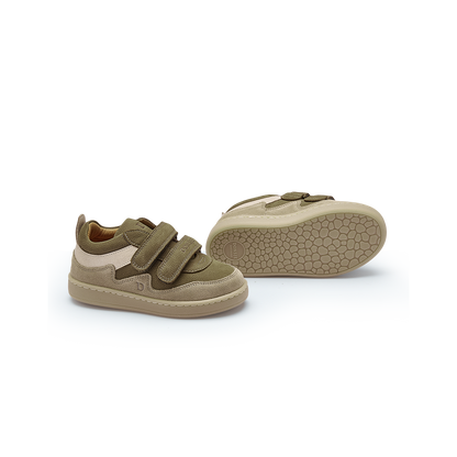 Kesio Sneakers | Army Betting Leather