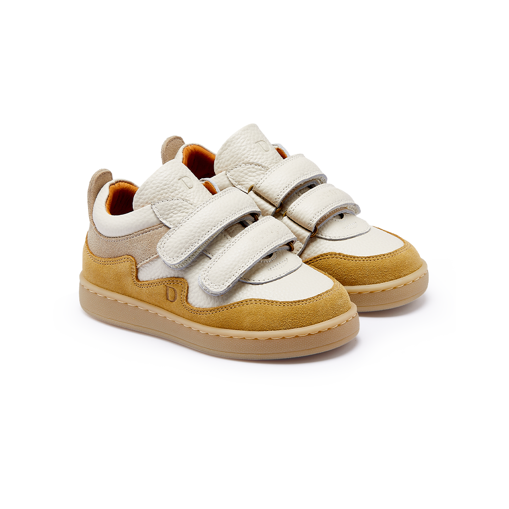 Kesio Sneakers | Khaki Suede – Donsje Amsterdam