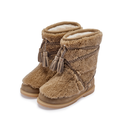 Myril Boots | Stone Sheep Wool