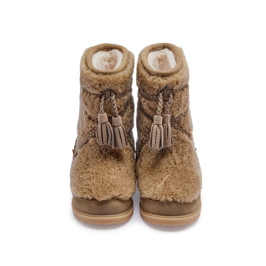 Myril Boots | Stone Sheep Wool