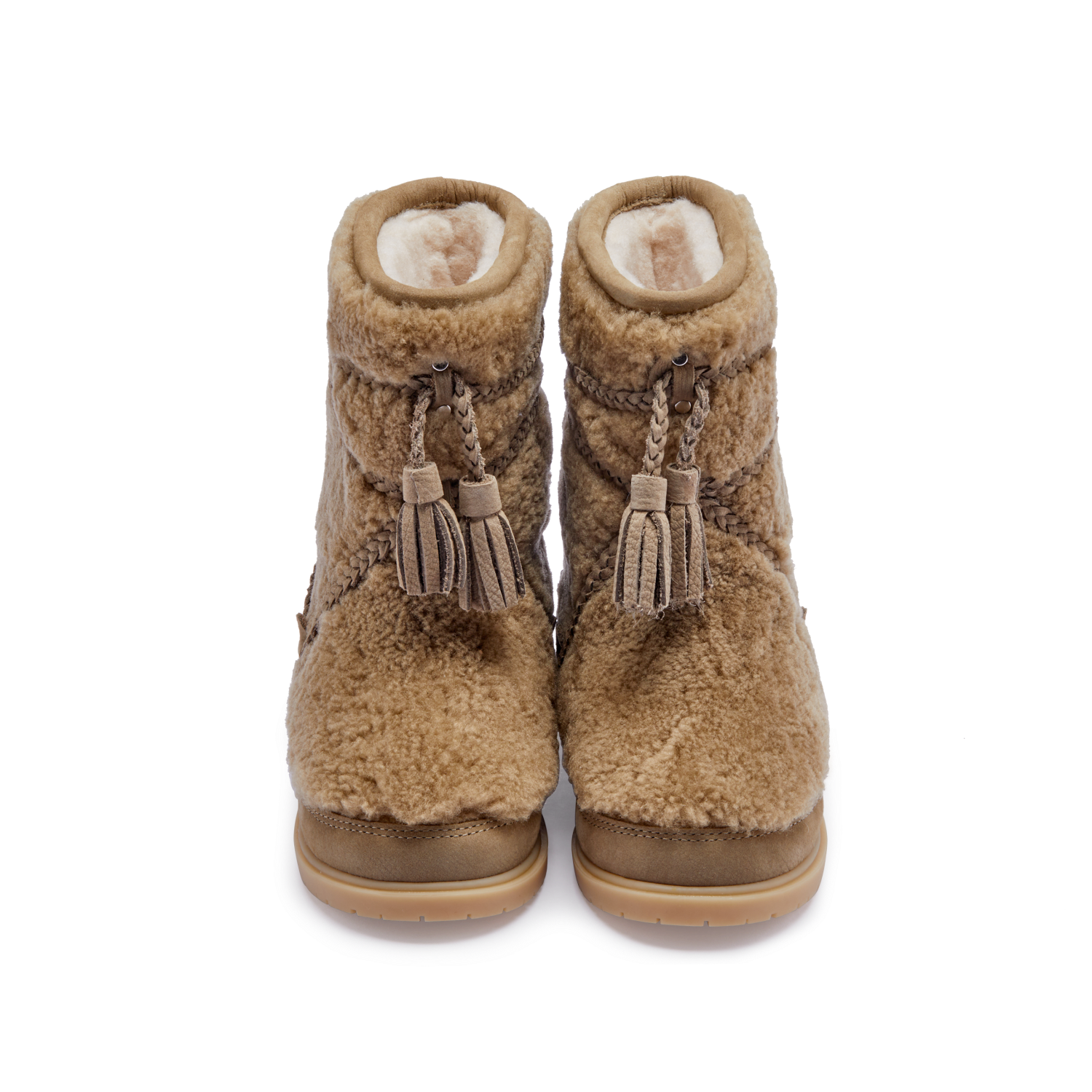 Myril Boots | Stone Sheep Wool