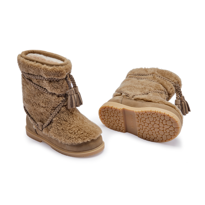 Myril Boots | Stone Sheep Wool
