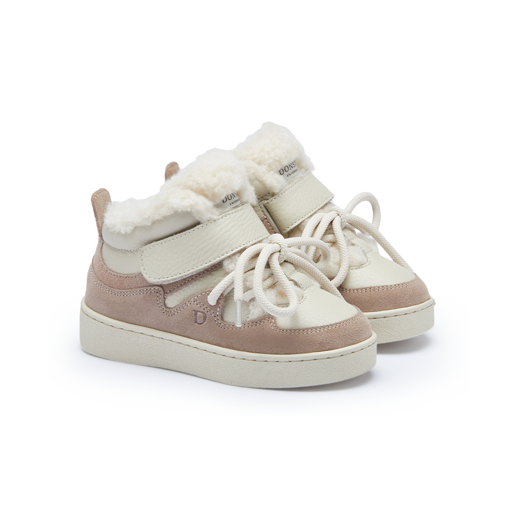 Sicco Sneakers | Lavender Brown Suede