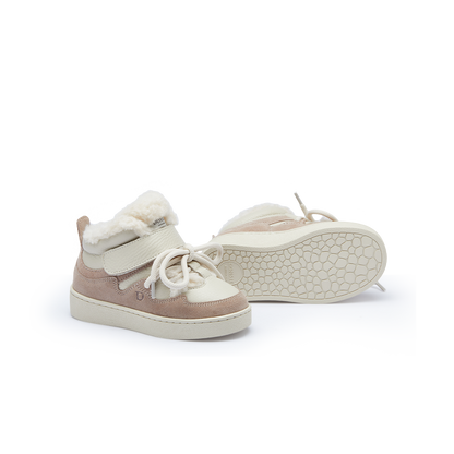 Sicco Sneakers | Lavender Brown Suede