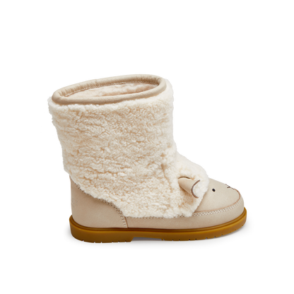 Wadou Boots | Lammy | Off White Curly Sheep Wool