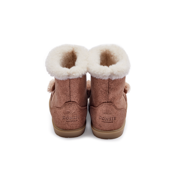 Eloniek Boots | Deer | Bronze Metallic Leather