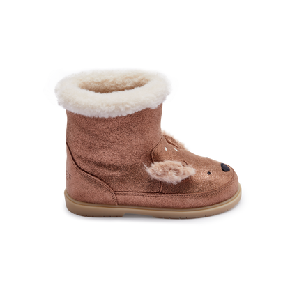 Eloniek Boots | Deer | Bronze Metallic Leather