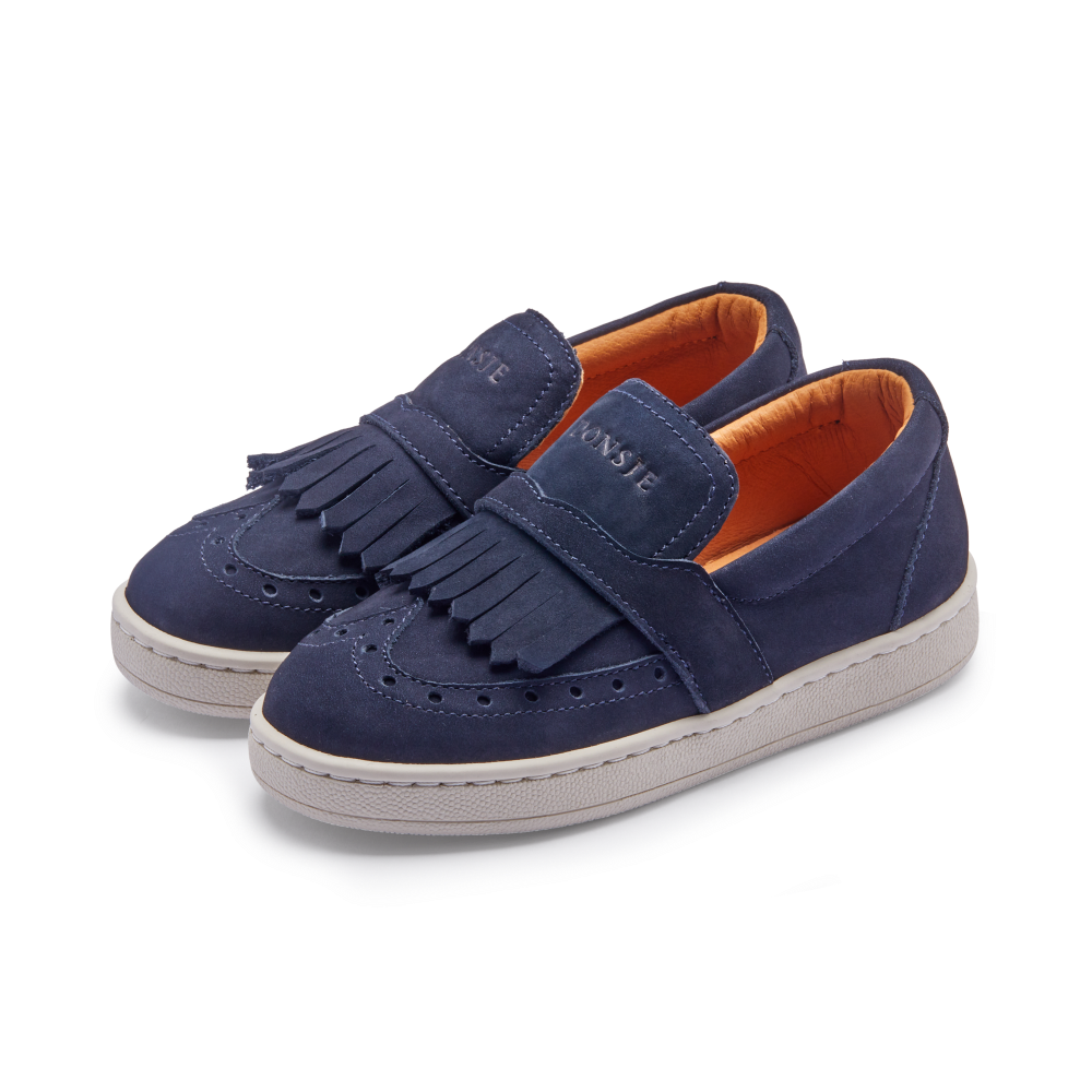 Emett Loafers | Navy Nubuck